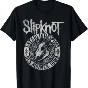 Iowa Slipknot Shirt Black